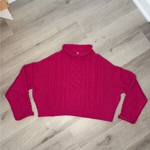 Pilcro Anthropologie Cable Knit Sweater M